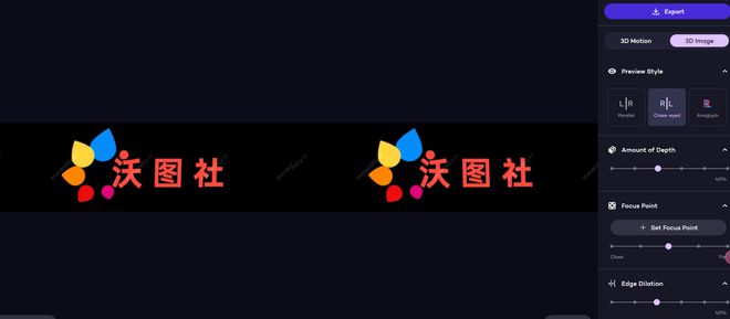 ImmersityAI2D生成3D图片2D生成3D运动(图2)