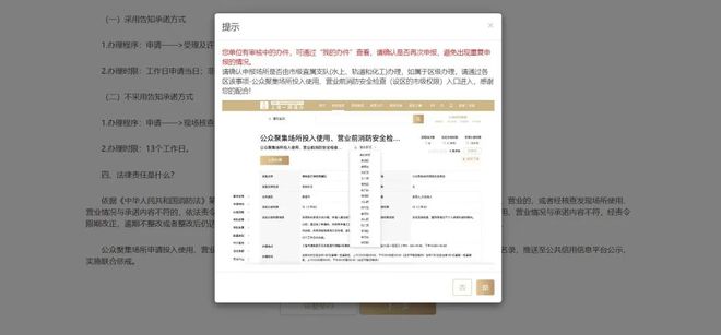 全面更新｜消防安全检查许可事项全新上线+办事指南全新发布啦！(图3)