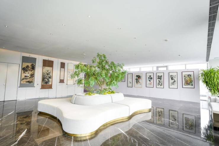 九游体育网站:滨海艺境岁启新章青岛滨海国际艺术中心肇啓暨丙午迎春书画展圆满开幕央企匠心筑就艺术人居新标杆(图10)