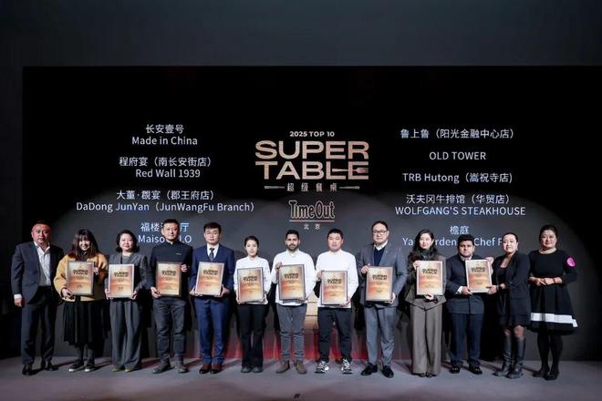 九游体育：2025TimeOut北京餐厅酒吧大赏完美落幕定义城市餐饮新高度(图5)