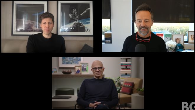 奥特曼和纳德拉艰难重组后首次对谈:「我们是天作之合!」(图2)