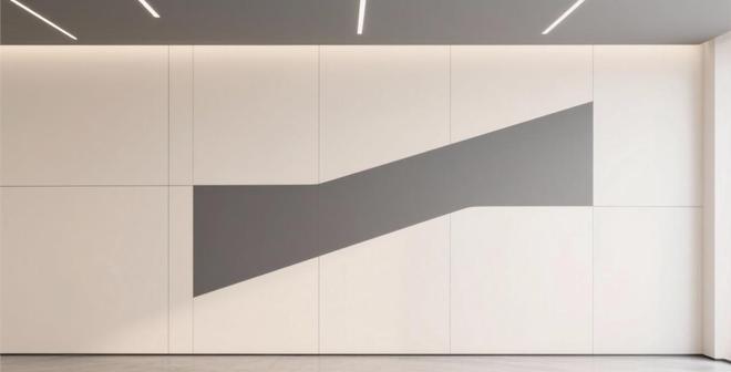 九游体育网站：当艺术遇见算法：一面背景墙如何重新定义空间叙事(图1)